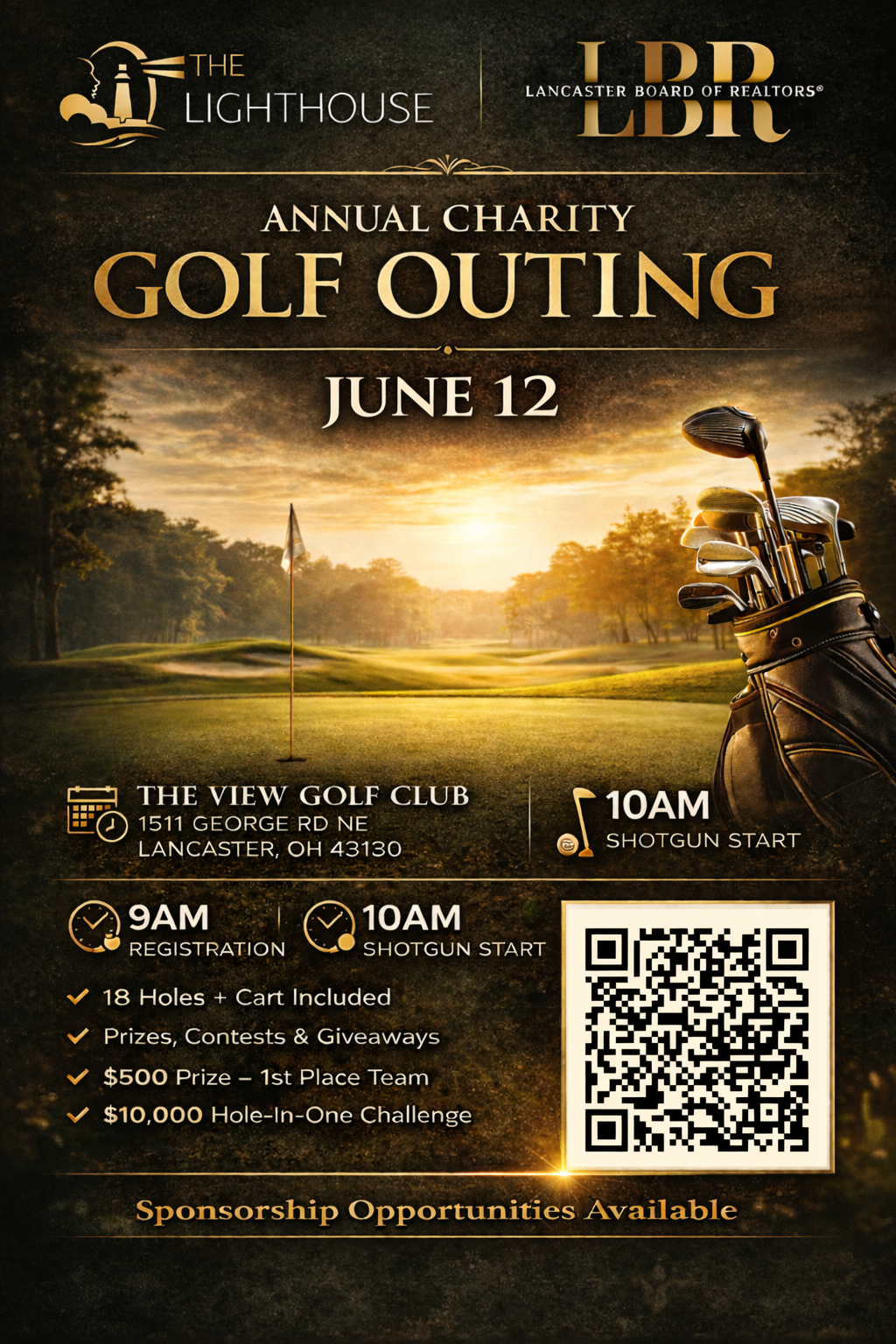 ThurGolf Outing event ad